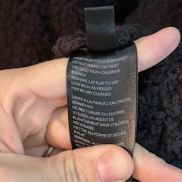 Anthropologie Billie shawl cardigan sweater black, Size M - Picture 8 of 10